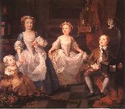 William Hogarth The Graham Children USA oil painting reproduction